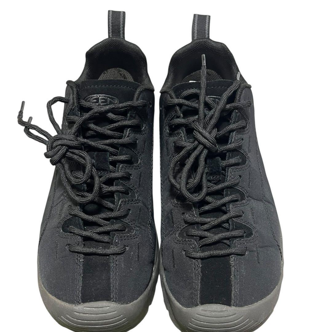 chi!様綺麗　キーン　ジャスパー ナイロン 防水　スニーカー　24.5cm 黒