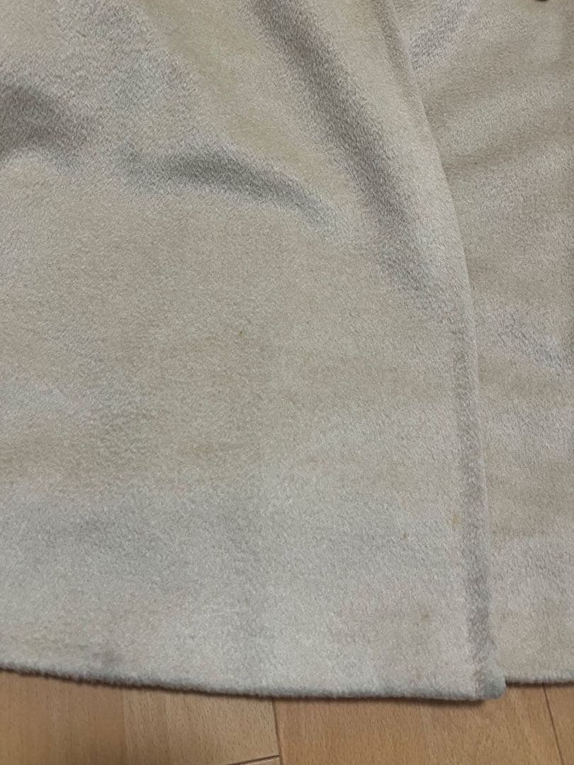 MaxMara 白タグ ベルテッドコート キャメル100%