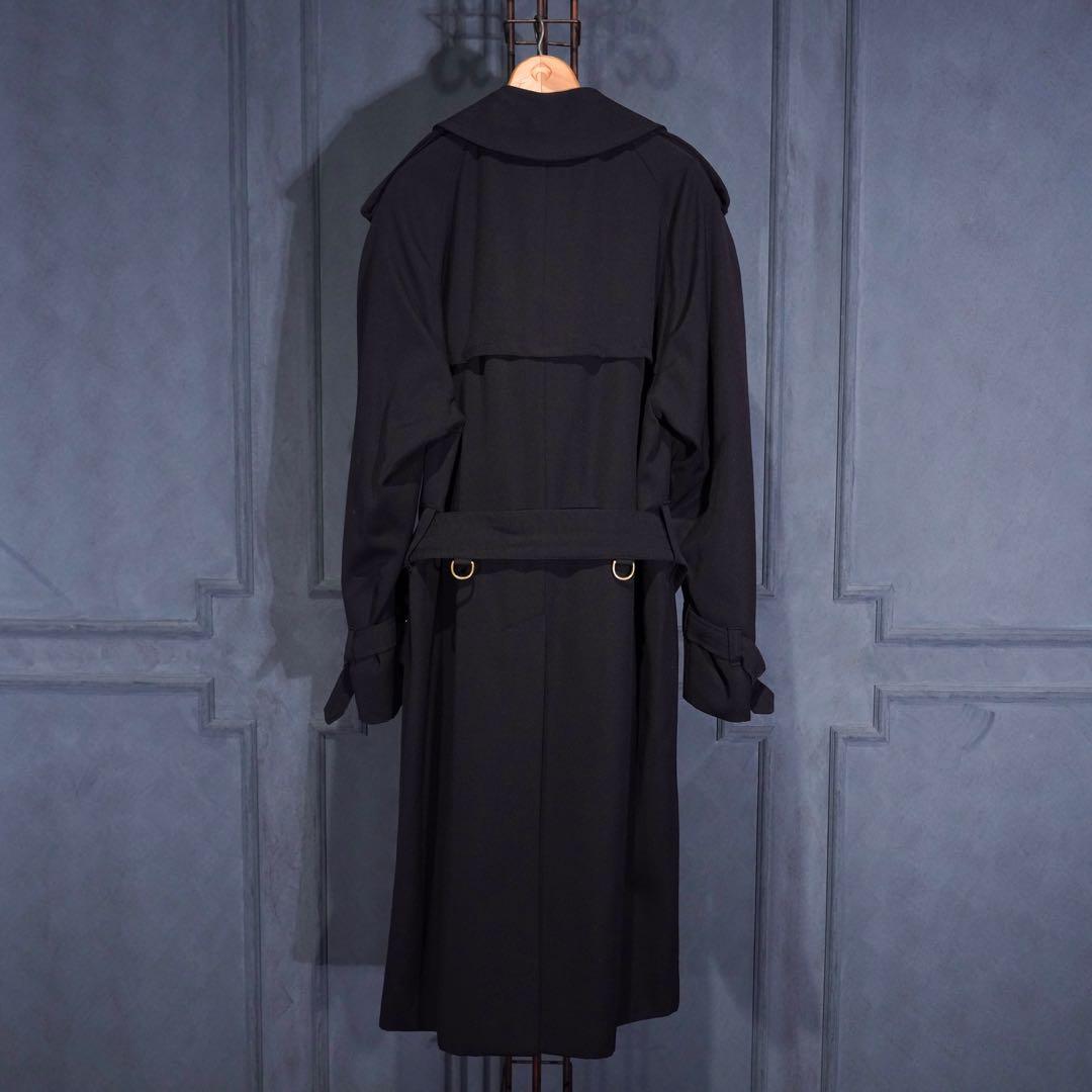 Aquascutum アクアスキュータムウールベルテッドトレンチコート