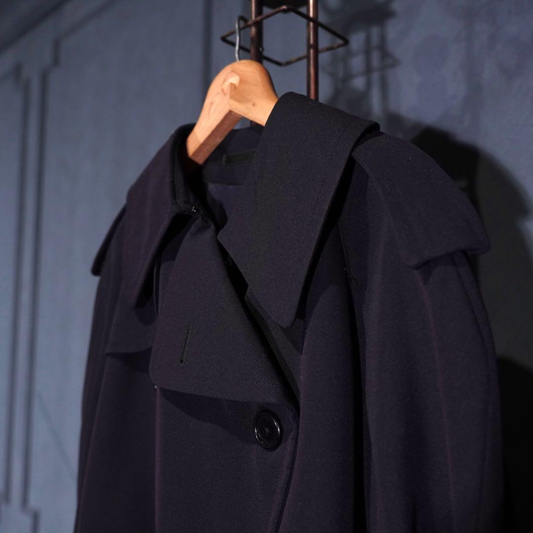 Aquascutum アクアスキュータムウールベルテッドトレンチコート