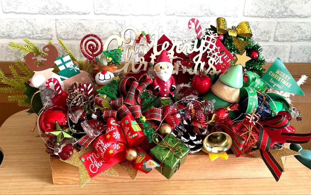 ピンクのクリスマスツリー 約55cm❣️⭐️必ずプロフ読んでください❣️3点❣️