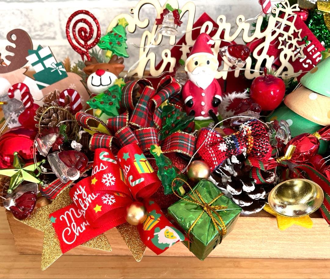 ピンクのクリスマスツリー 約55cm❣️⭐️必ずプロフ読んでください❣️3点❣️