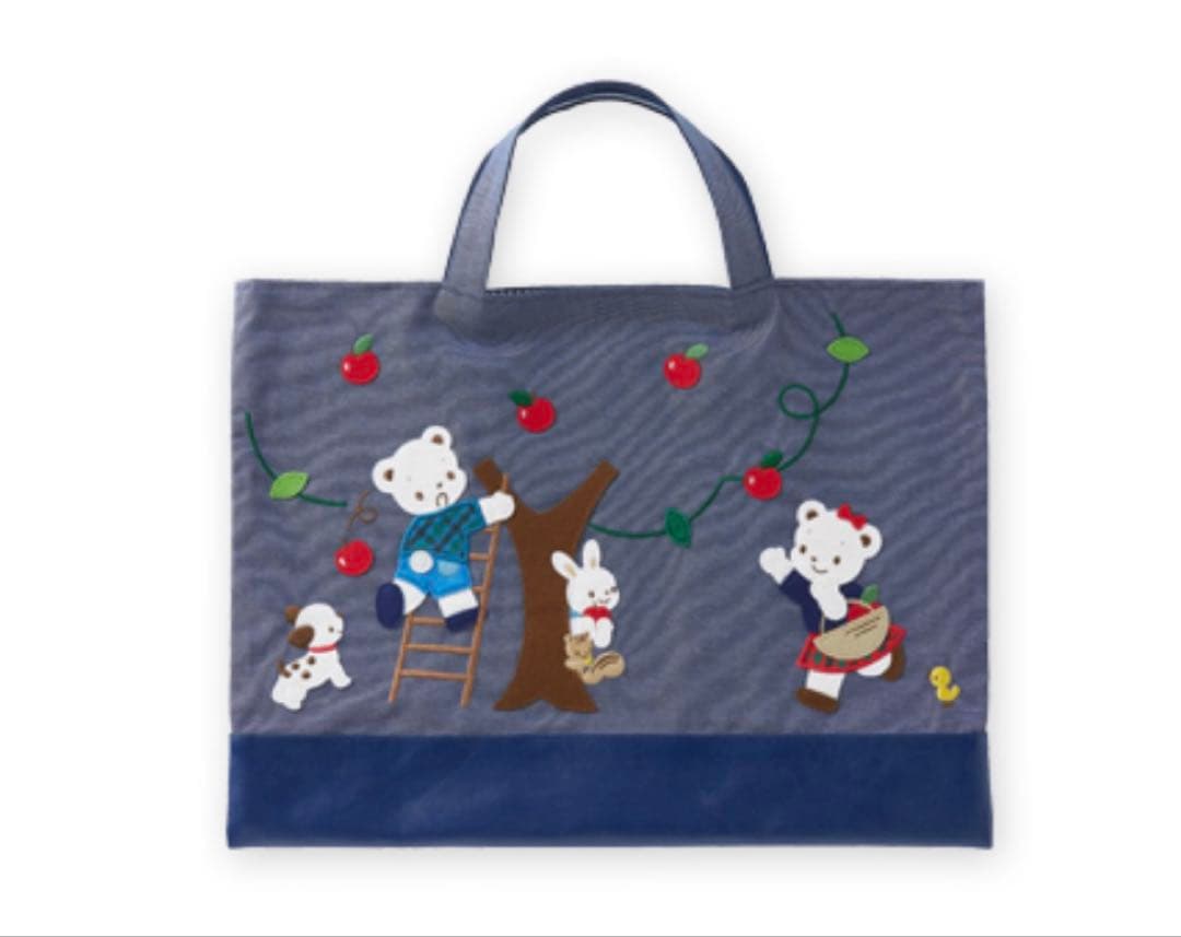 未使用　ファミリア　限定　デニムバッグ　70周年