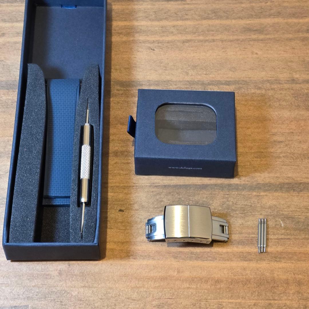 Cartier サントスドゥカルティエMM ラバーベルト