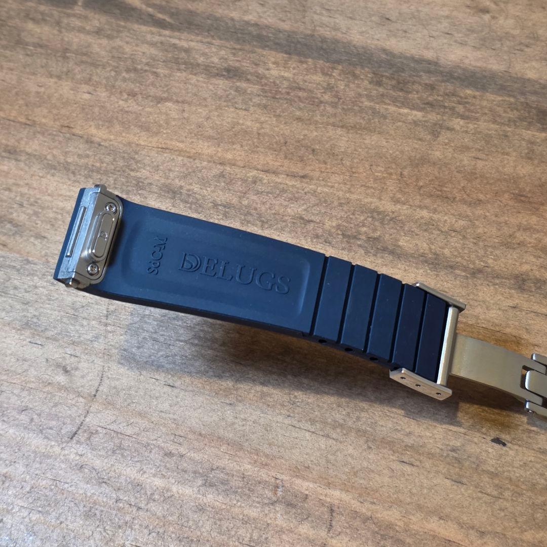 Cartier サントスドゥカルティエMM ラバーベルト