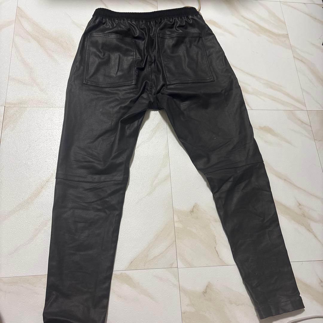 Danke Schön ブラック レザーパンツ