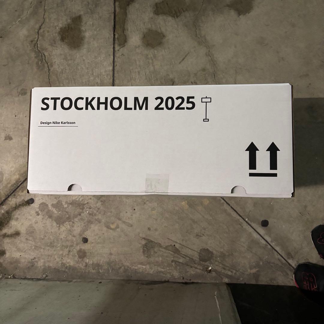 ［新品＊未開封］ストックホルム2025フロアランプ テキスタイル/真ちゅうメッキ