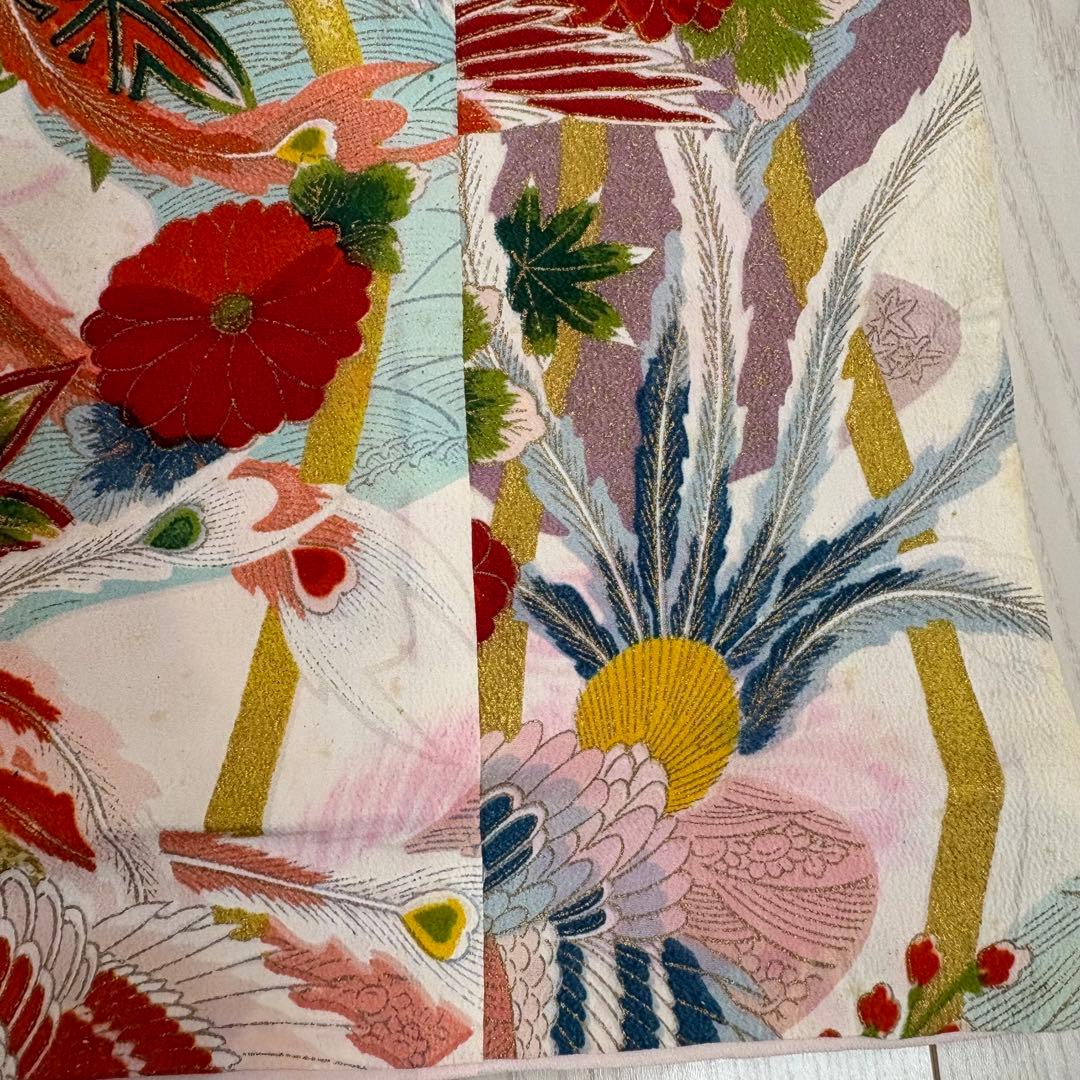 双子コーデ　2着　アンティーク着物　子供着物　七五三 産着