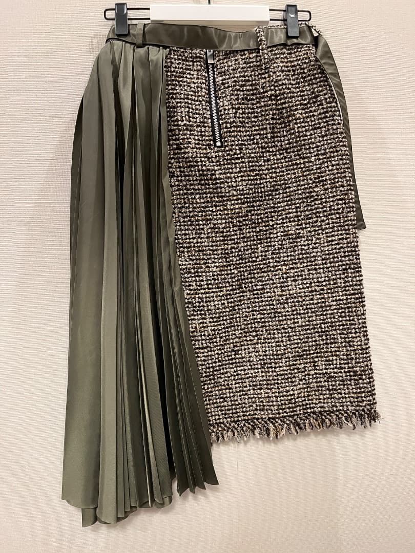 【美品】sacai 2020AW ツイードスカート size 2