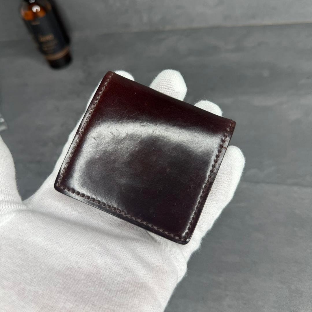 GANZO ガンゾ シェルコードバン2 ケース BOX型 バーガンディ