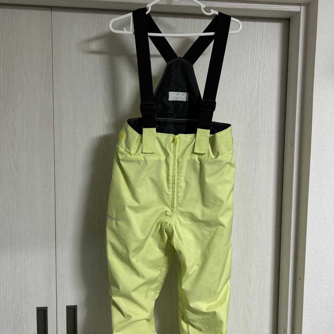 phenix フェニックス　子ども用 スキーウェア 150 イエロー/グリーン