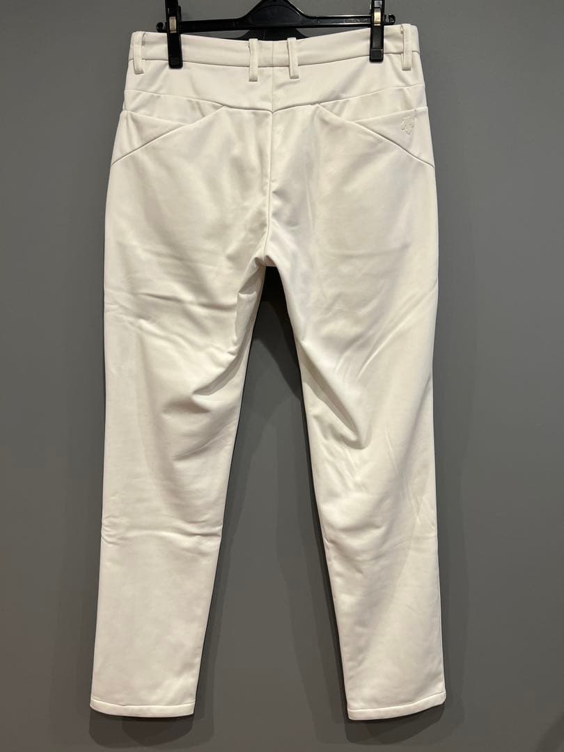 DESCENTE GOLF デサントゴルフ 裏起毛パンツ レッド系 M