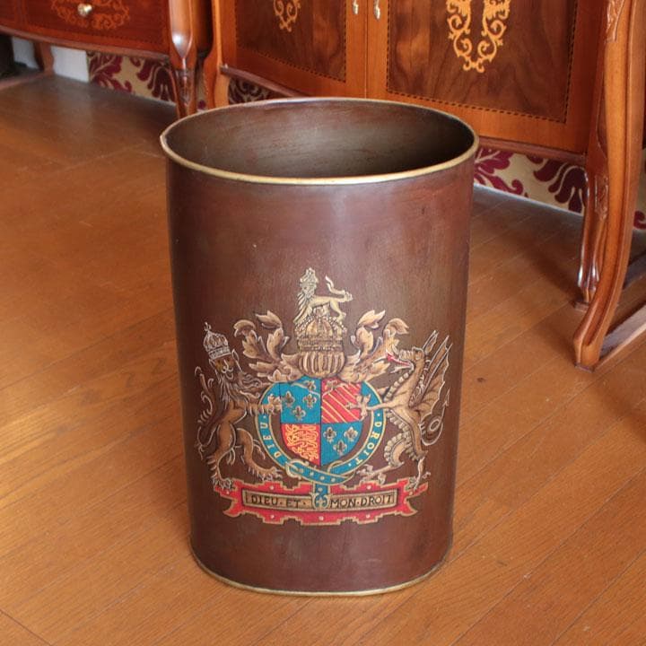 シノワズリ アンブレラスタンド ブリキ アンティーク風 128-065