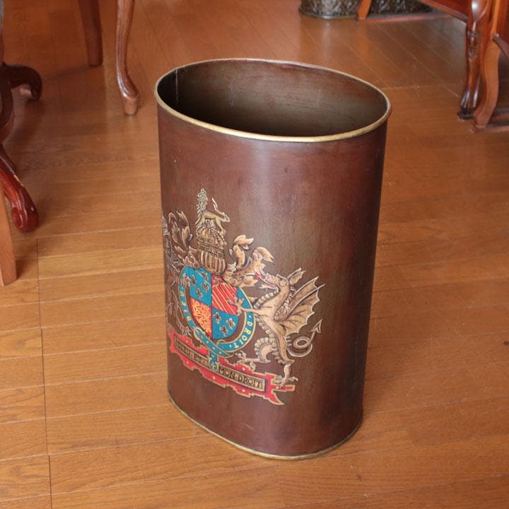 シノワズリ アンブレラスタンド ブリキ アンティーク風 128-065