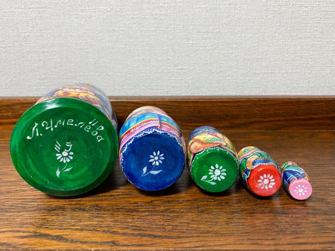 クリスマスセール♪ネコマトリョーシカ『パブロヴォ・ポサドのショールの猫』ミラ最新