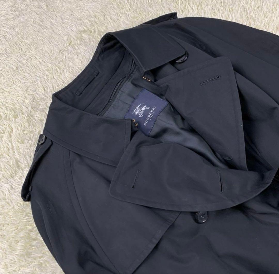 希少サイズ　3XL バーバリーロンドン　3XL マキシ丈　チェック ベルト