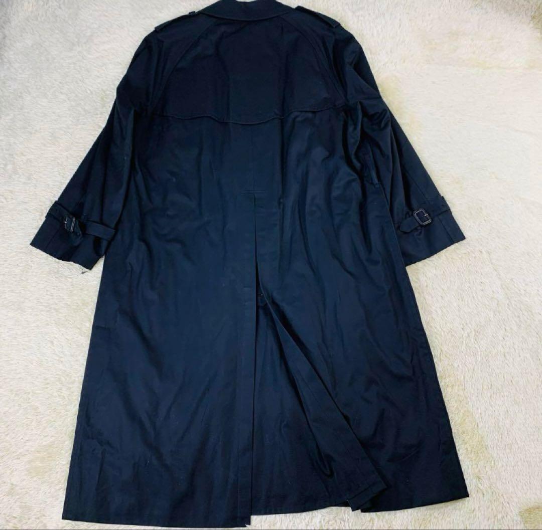 希少サイズ　3XL バーバリーロンドン　3XL マキシ丈　チェック ベルト