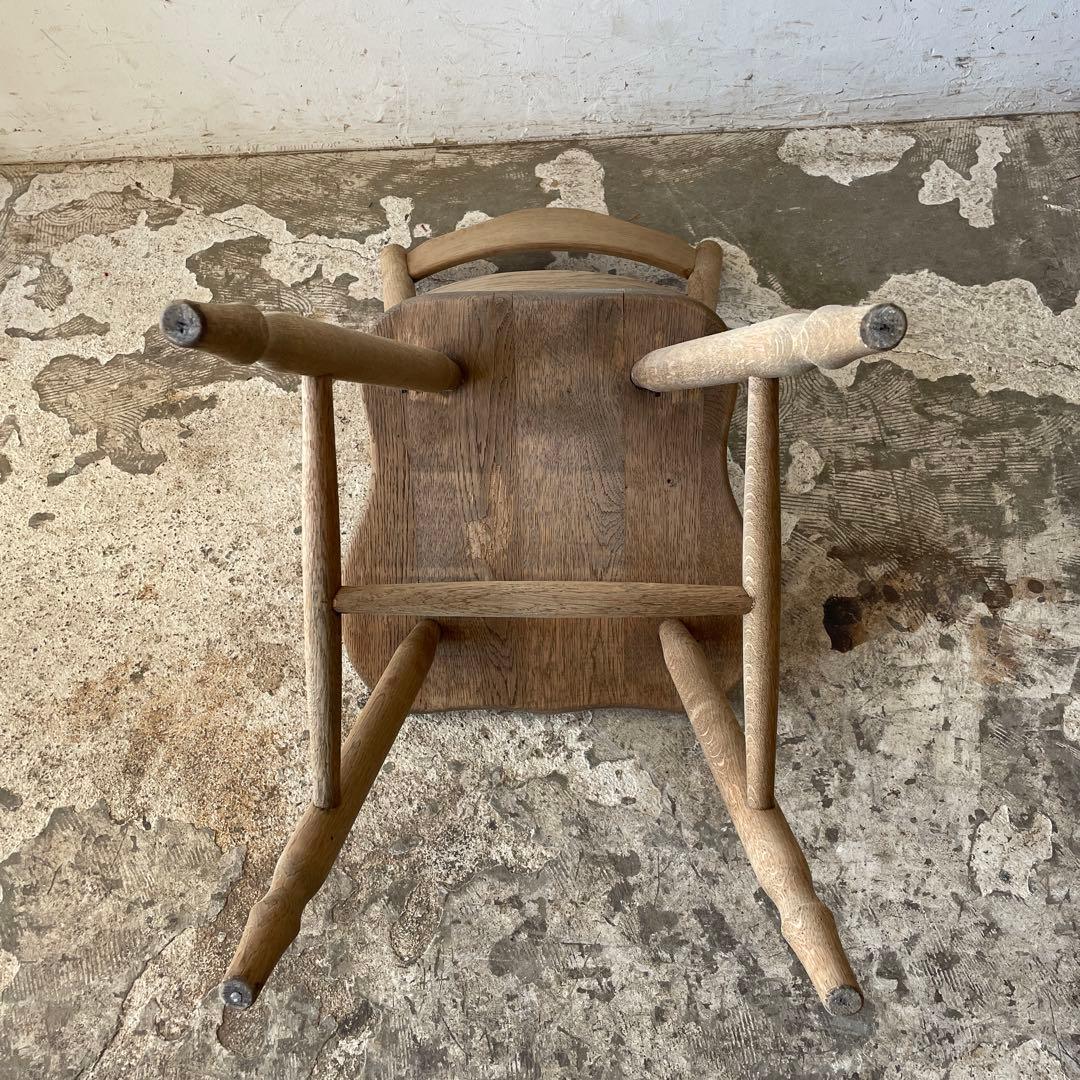 年末・年始SALE ビンテージ　ダイニングチェア　カフェチェア　剥離加工　no3