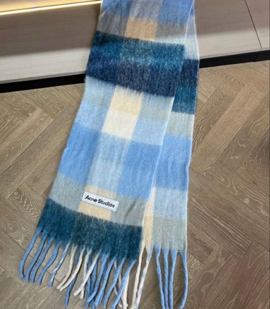 Acne Studios チェックマフラー