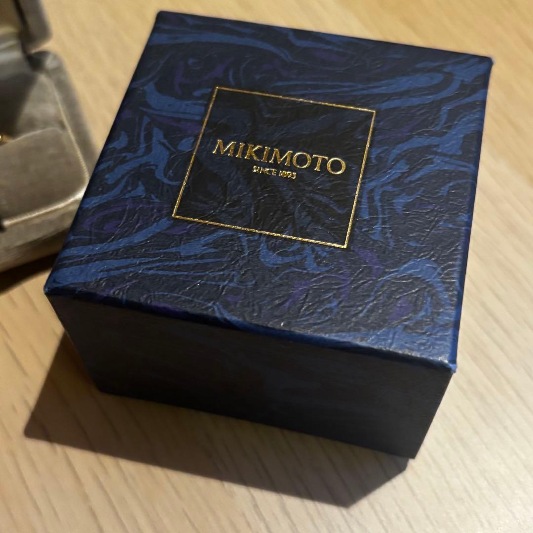 ミキモトMIKIMOTO K18YG リング あこや真珠　12号