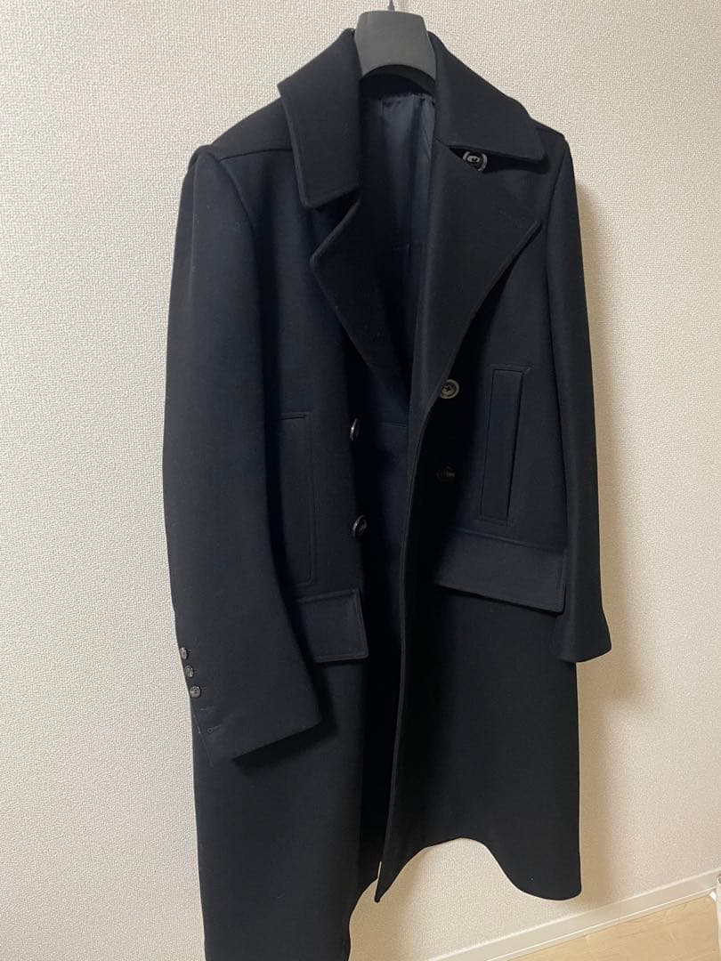 Luc 様rick owens slim drella coat