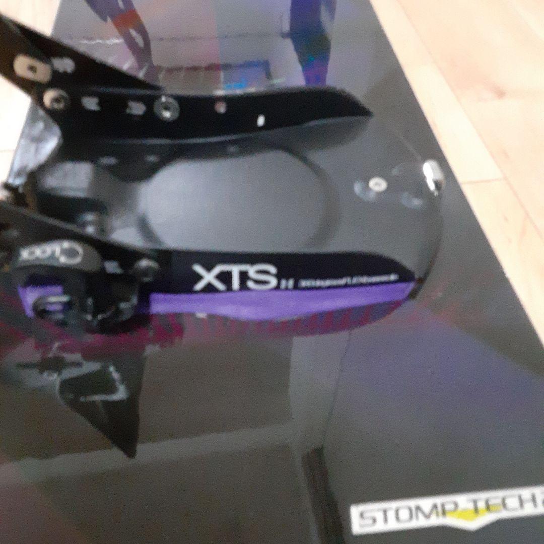 スノーボード、ステップインビンディング、２点セット