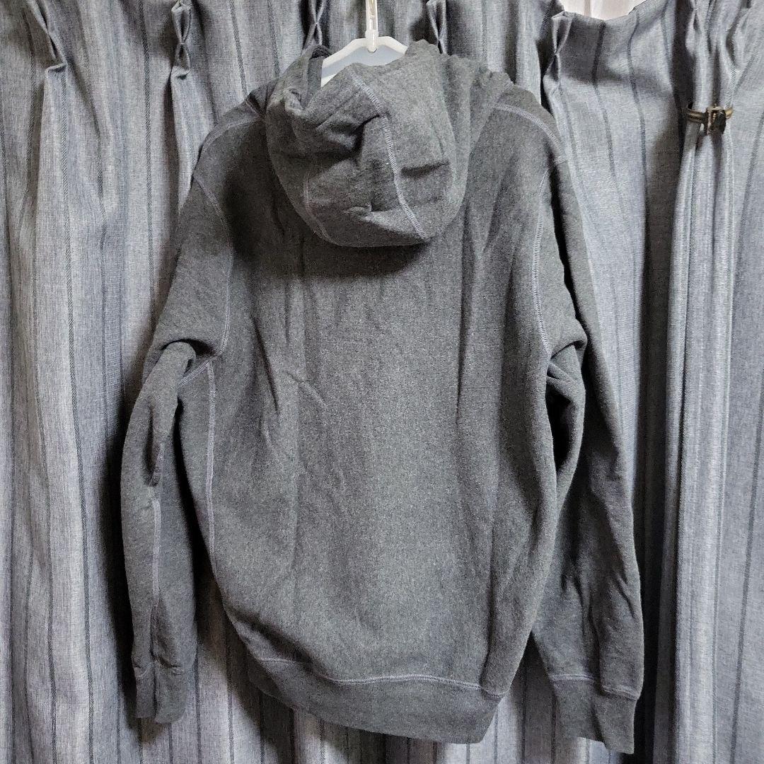 NOAH スカルプリント パーカー グレー