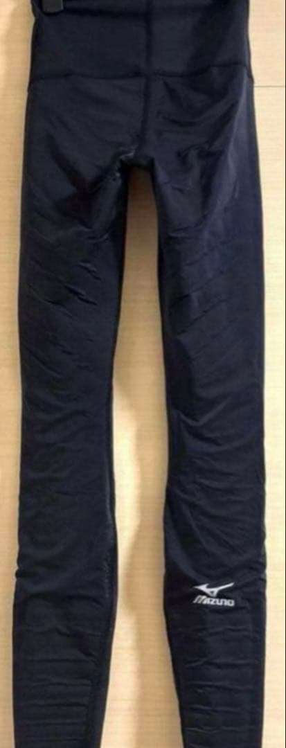 美品 MIZUNO BG9000 レディースランニングリバーシブルタイツ S