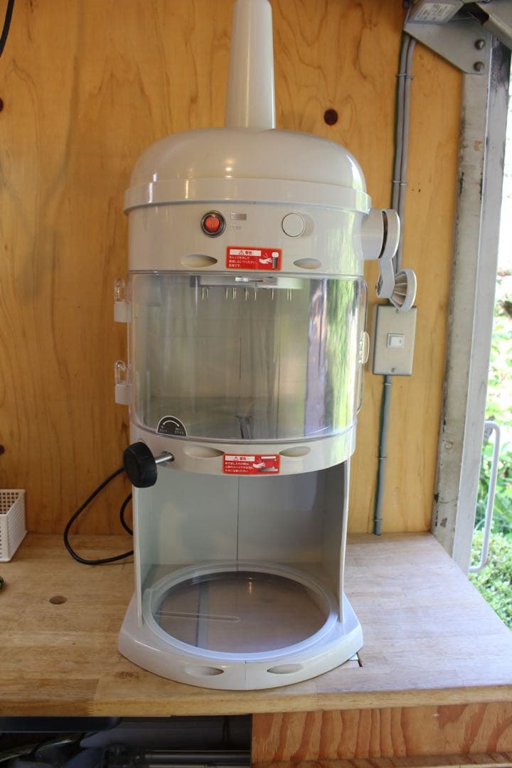 即日発送 業務用 かき氷機 ハイガー WF-A299／ホワイト