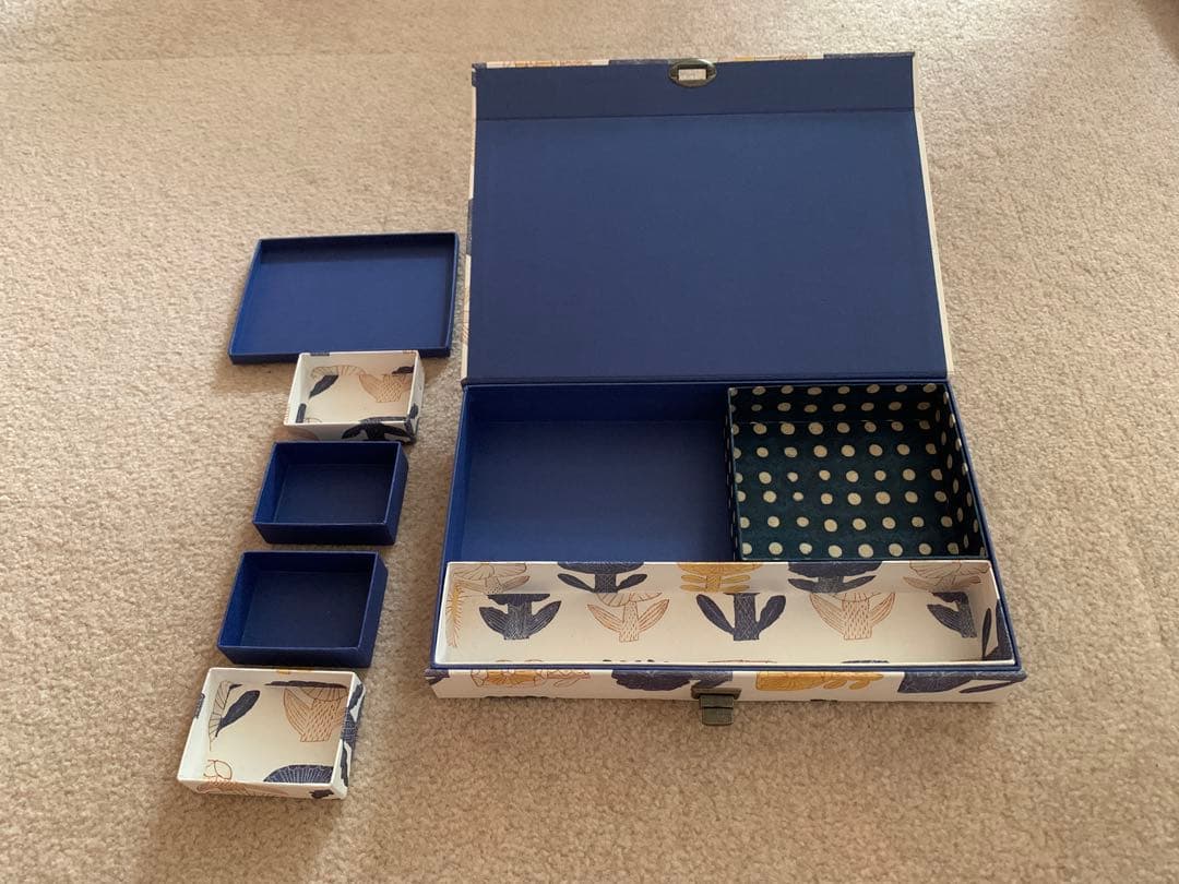 鹿児島誠×BOX&NEEDLEペーパージュエリーボックス コラボ 作家作品収納箱