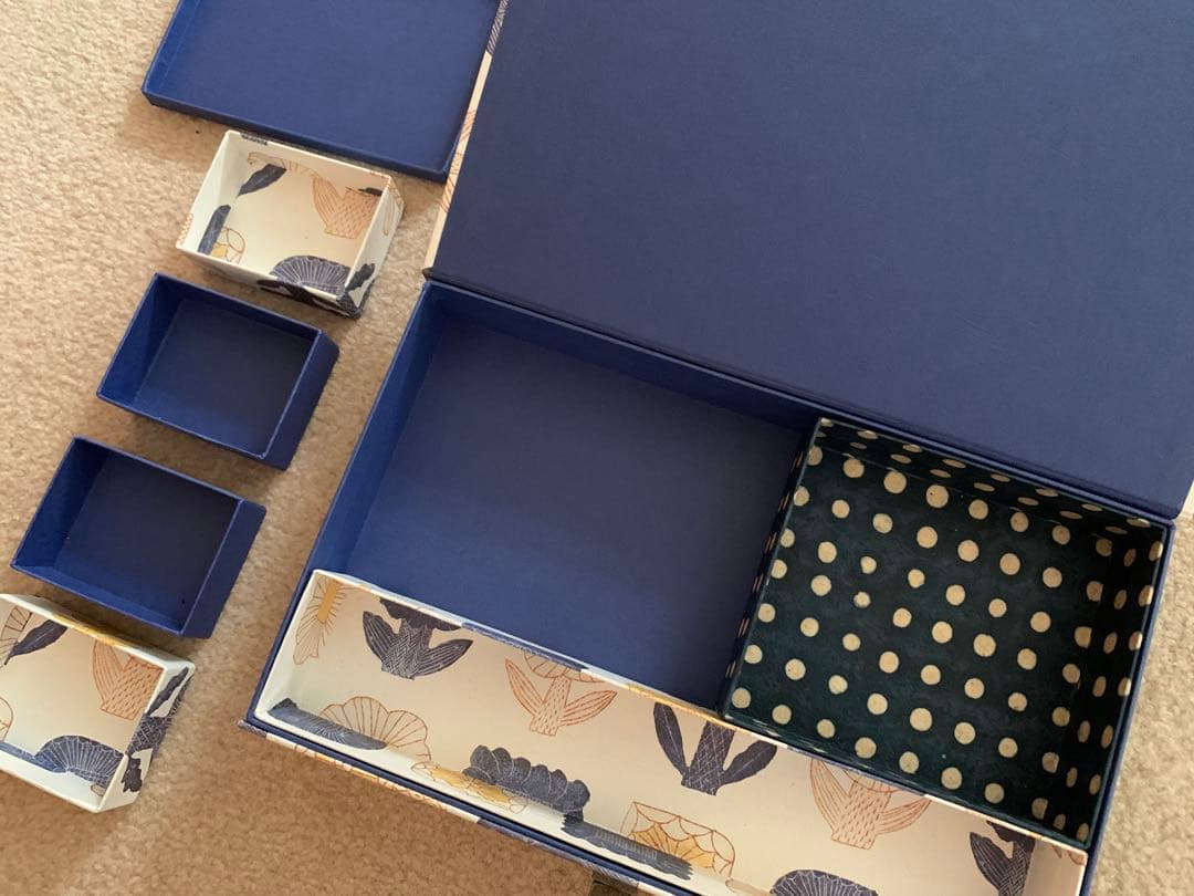 鹿児島誠×BOX&NEEDLEペーパージュエリーボックス コラボ 作家作品収納箱