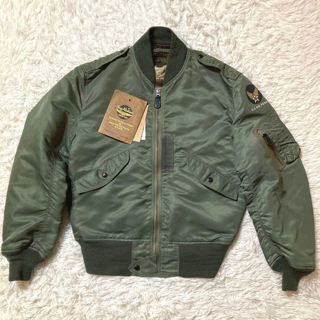 【美品バズリクソンズ】 L-2B フライトジャケット　カーキ L BR11132