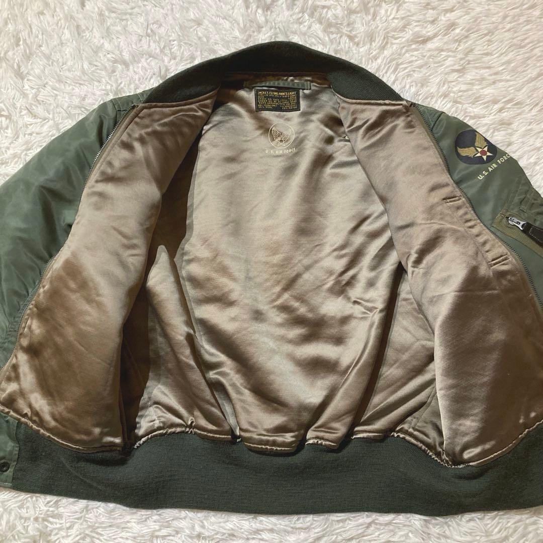 【美品バズリクソンズ】 L-2B フライトジャケット　カーキ L BR11132