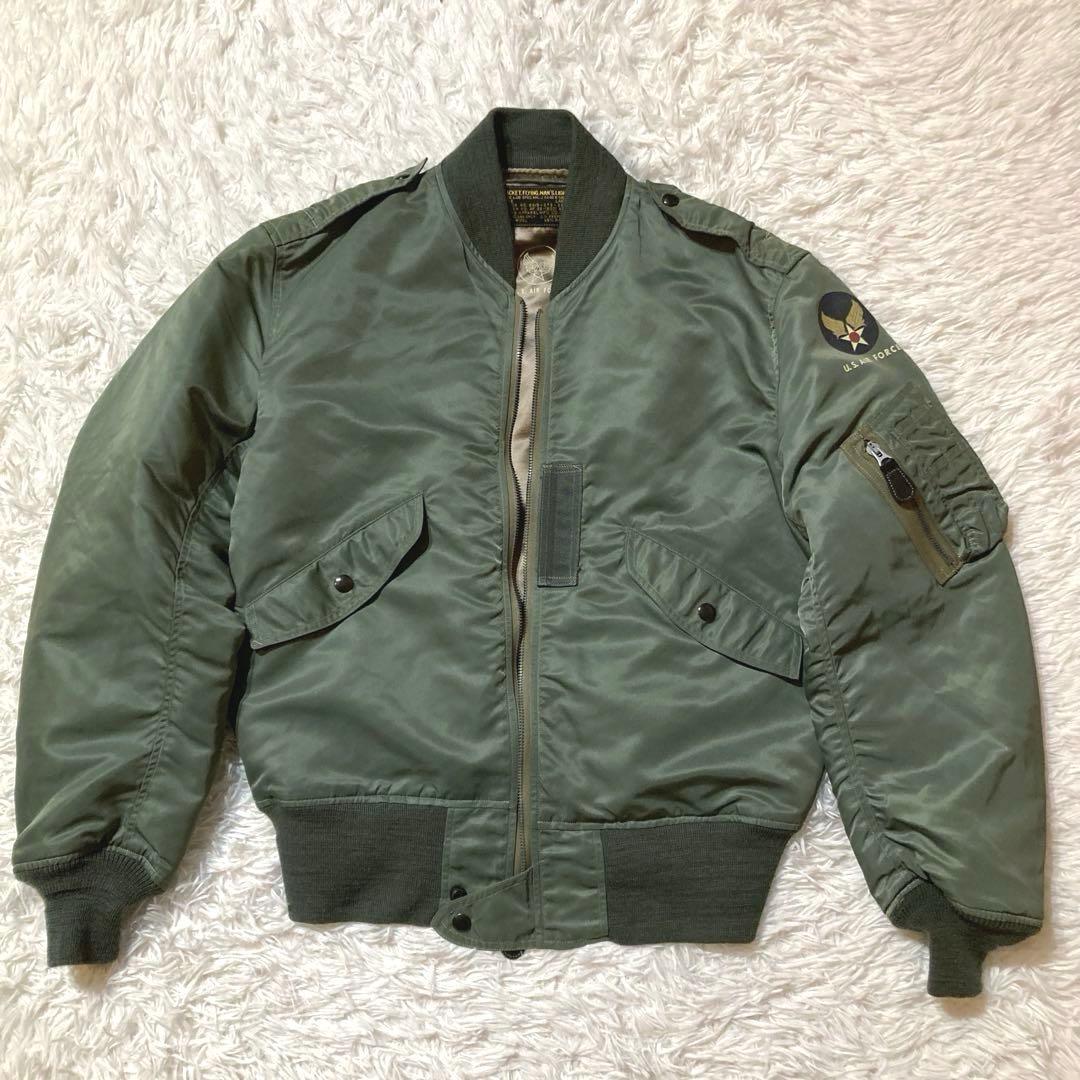 【美品バズリクソンズ】 L-2B フライトジャケット　カーキ L BR11132