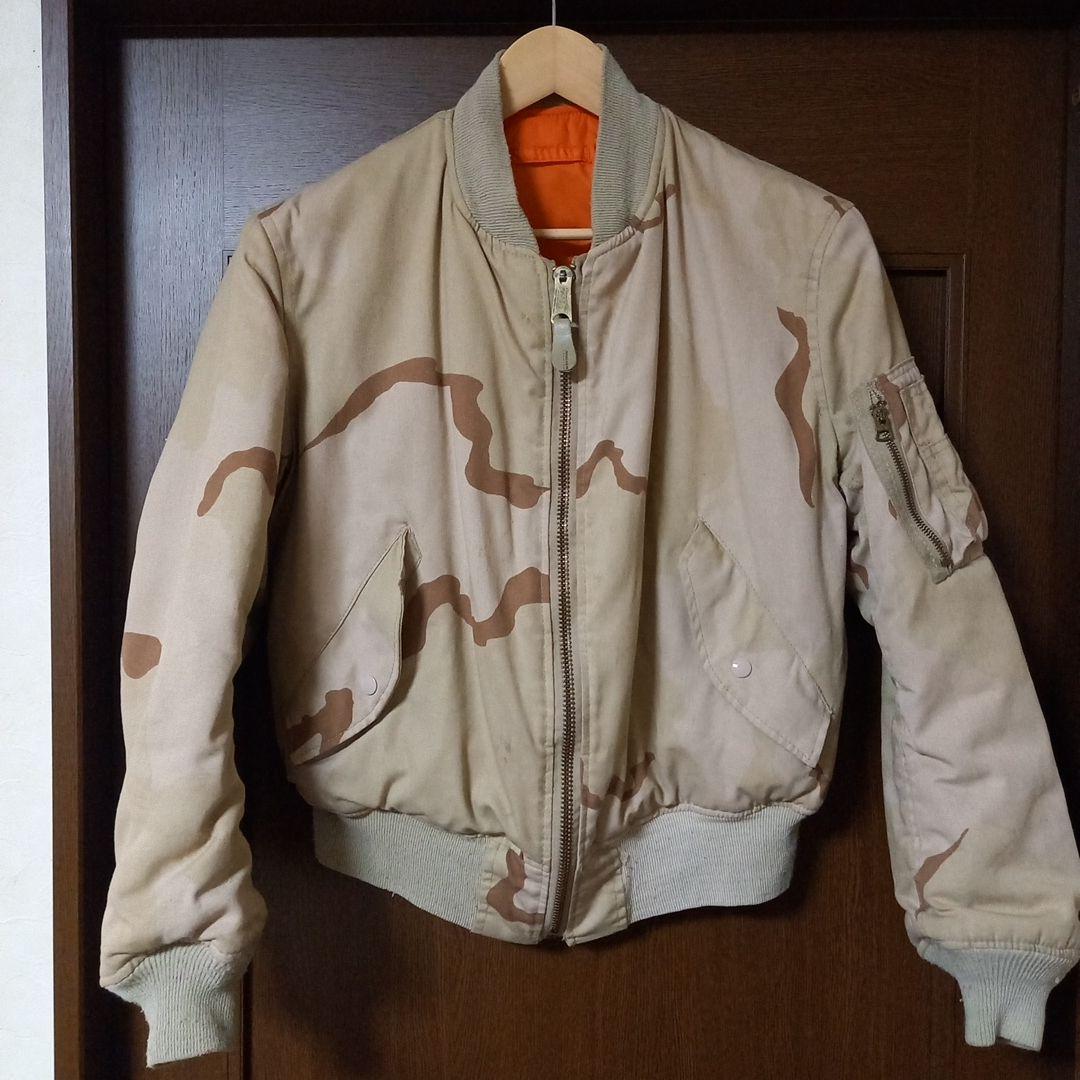 ALPHA MA-1 フライトジャケット 迷彩柄