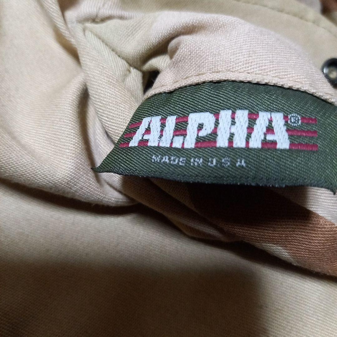 ALPHA MA-1 フライトジャケット 迷彩柄