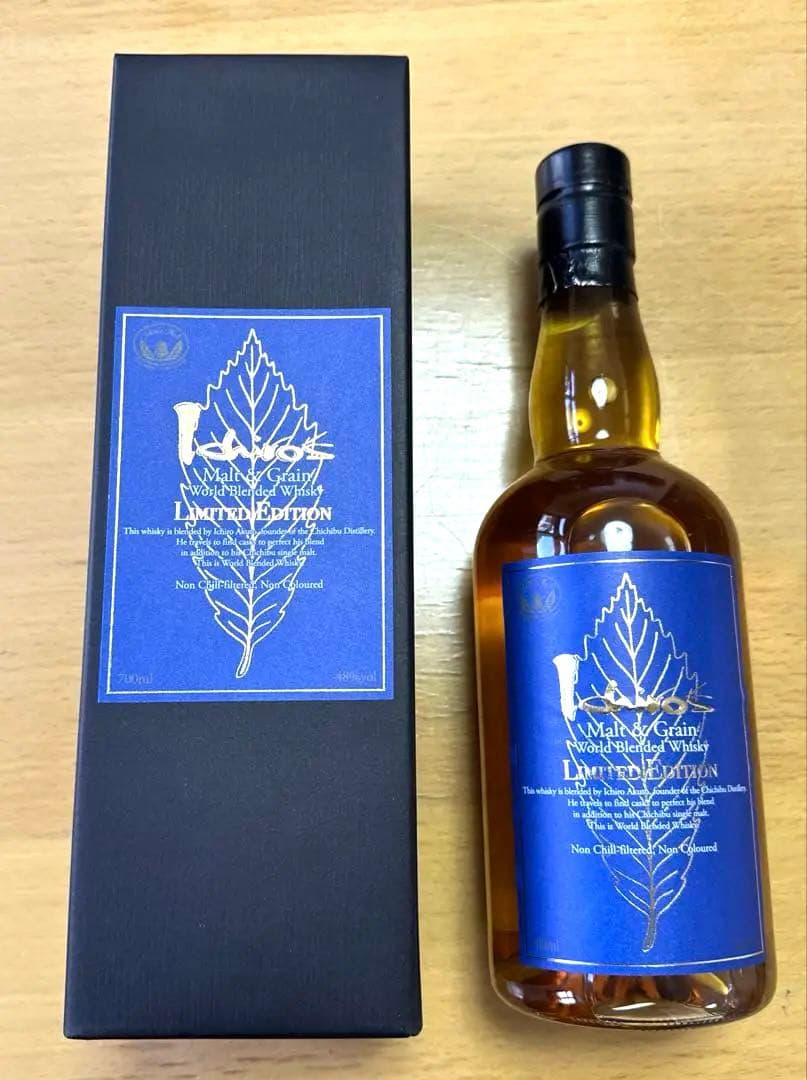 イチローズ　モルト&グレーン　ウイスキー　リミテッドエディション　新品未使用箱付