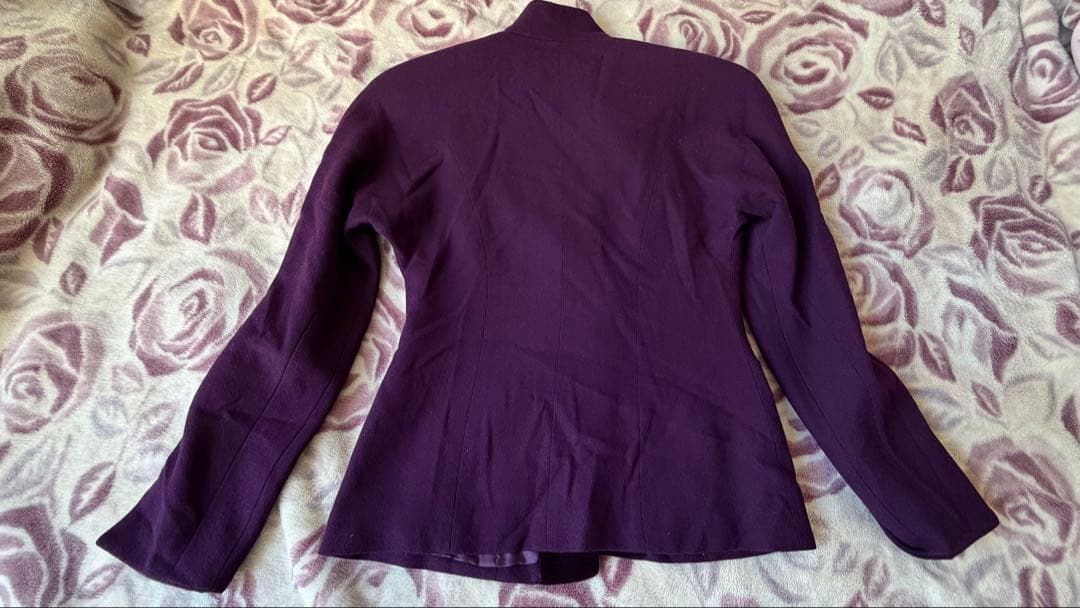 Christian Dior 紫色 ウールジャケット size:2P