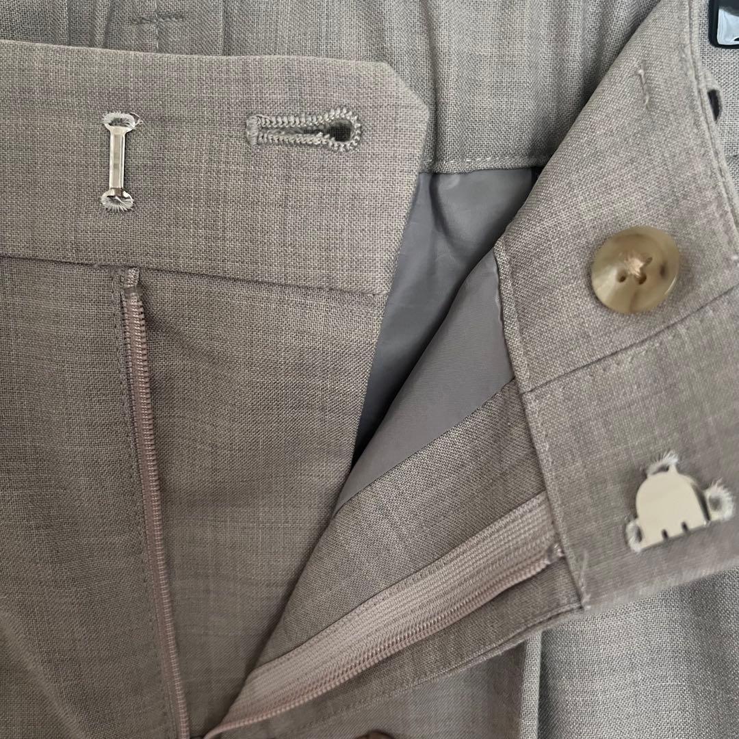 green label relaxing グレー スーツ セットアップ36