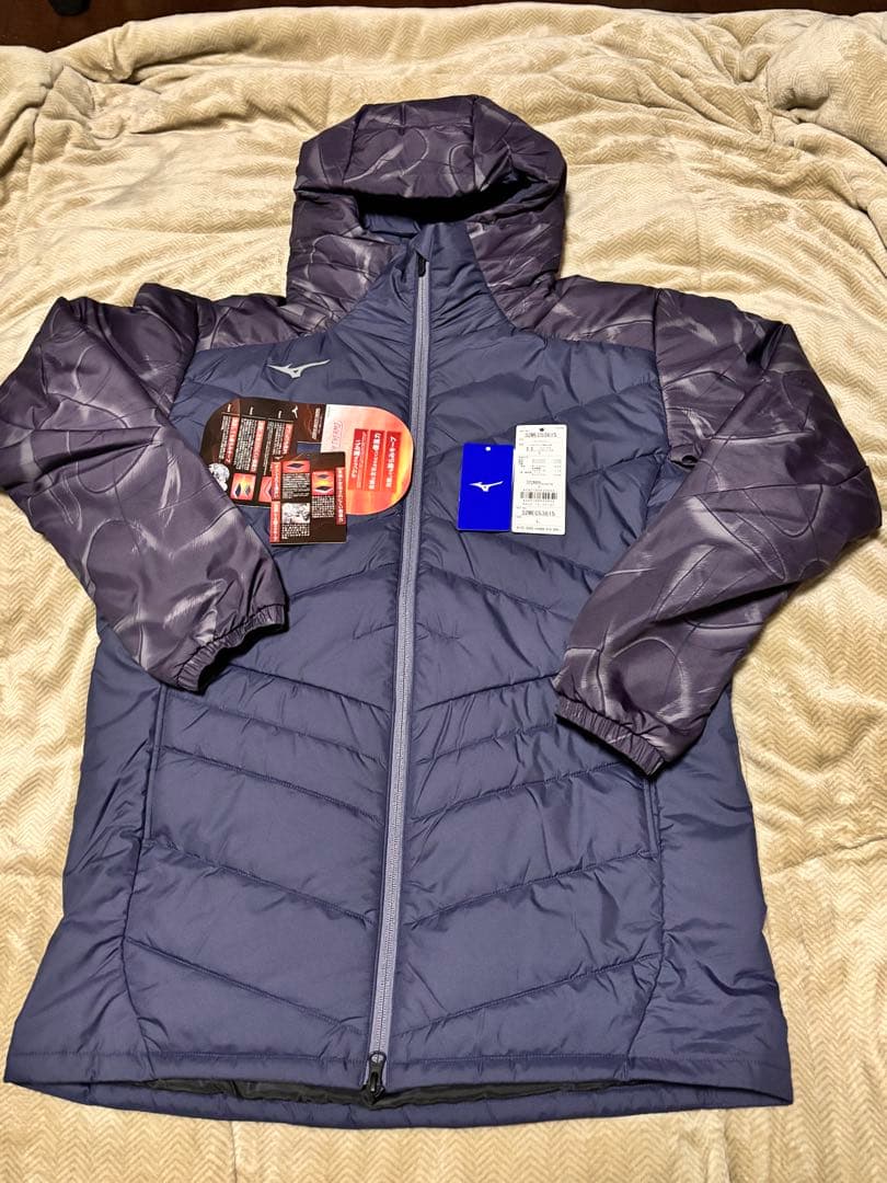 MIZUNOテックフィルブレスサーモコート ミドル丈　Lサイズ