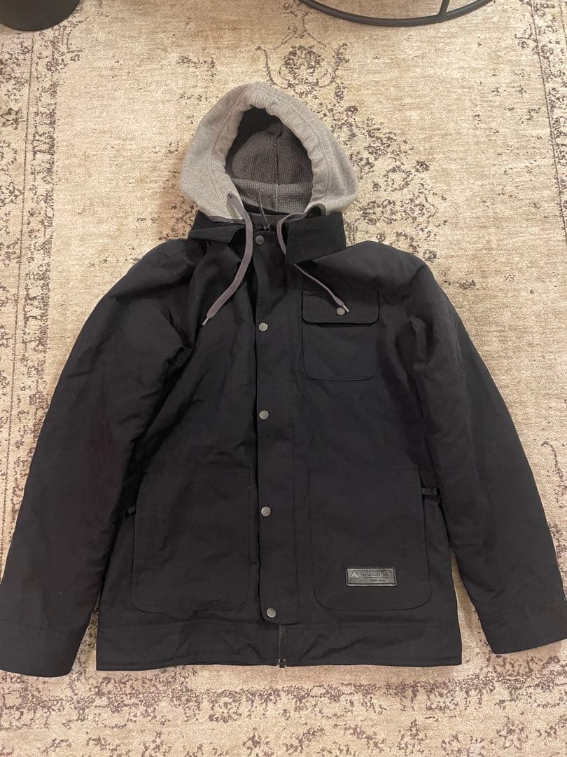 BURTON ブラック スノーボードジャケット s