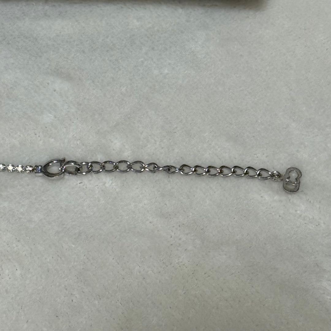 【お値下げ】Dior CD シルバー チェーン ブレスレット レディース