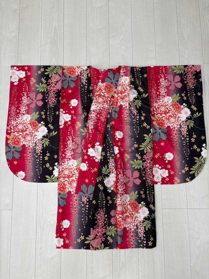 袴4点セット＋着付け9点セット 小学生 卒業式