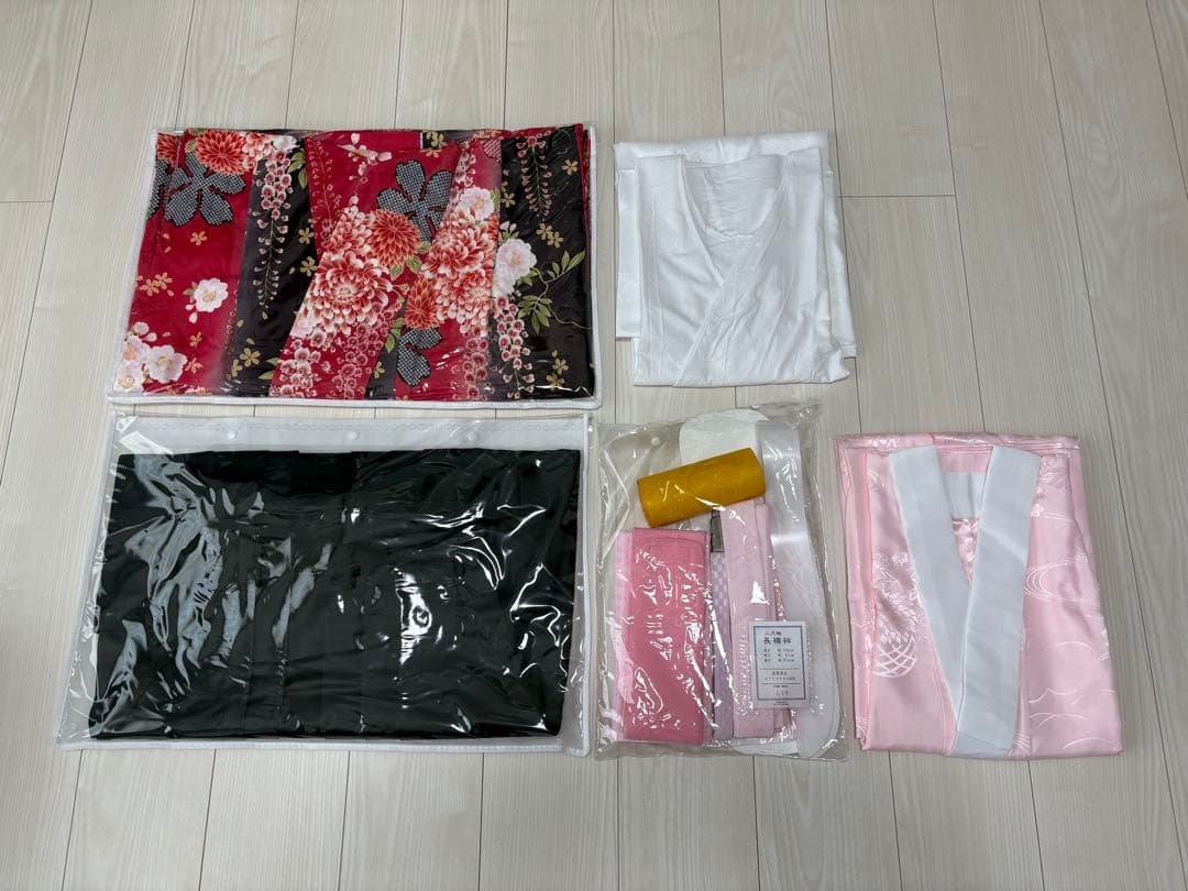 袴4点セット＋着付け9点セット 小学生 卒業式