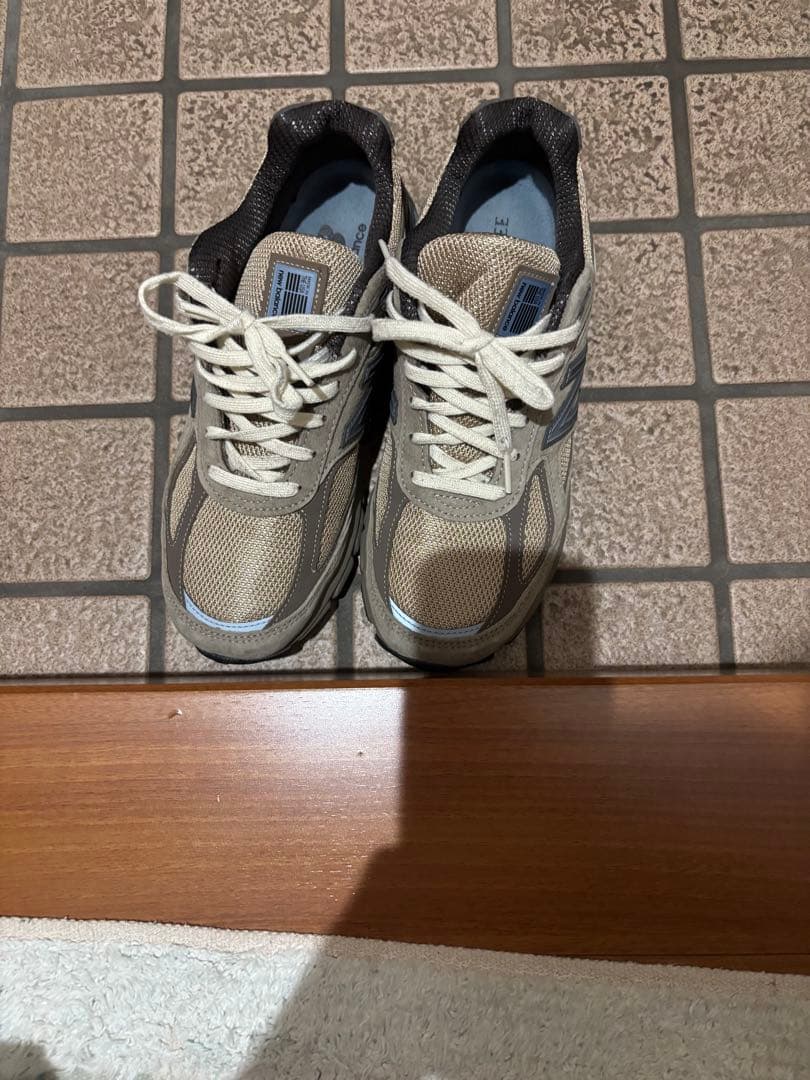 AURALEE × New Balance 990v425cm Taupe