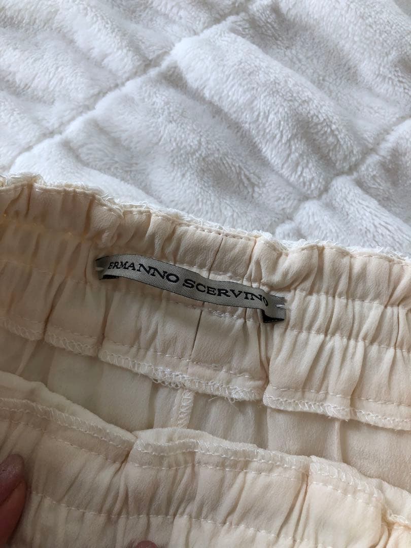 エルマンノシェルビーノ ロングスカート レース生地　お値下げしました。