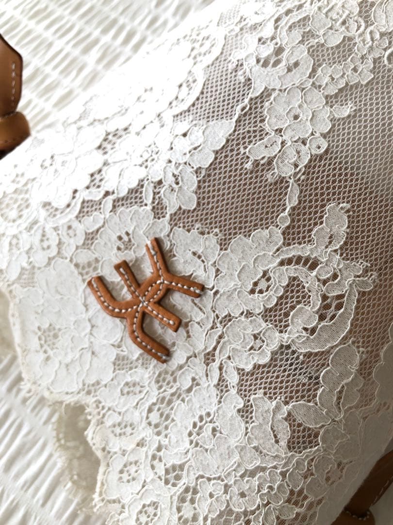 エルマンノシェルビーノ ロングスカート レース生地　お値下げしました。