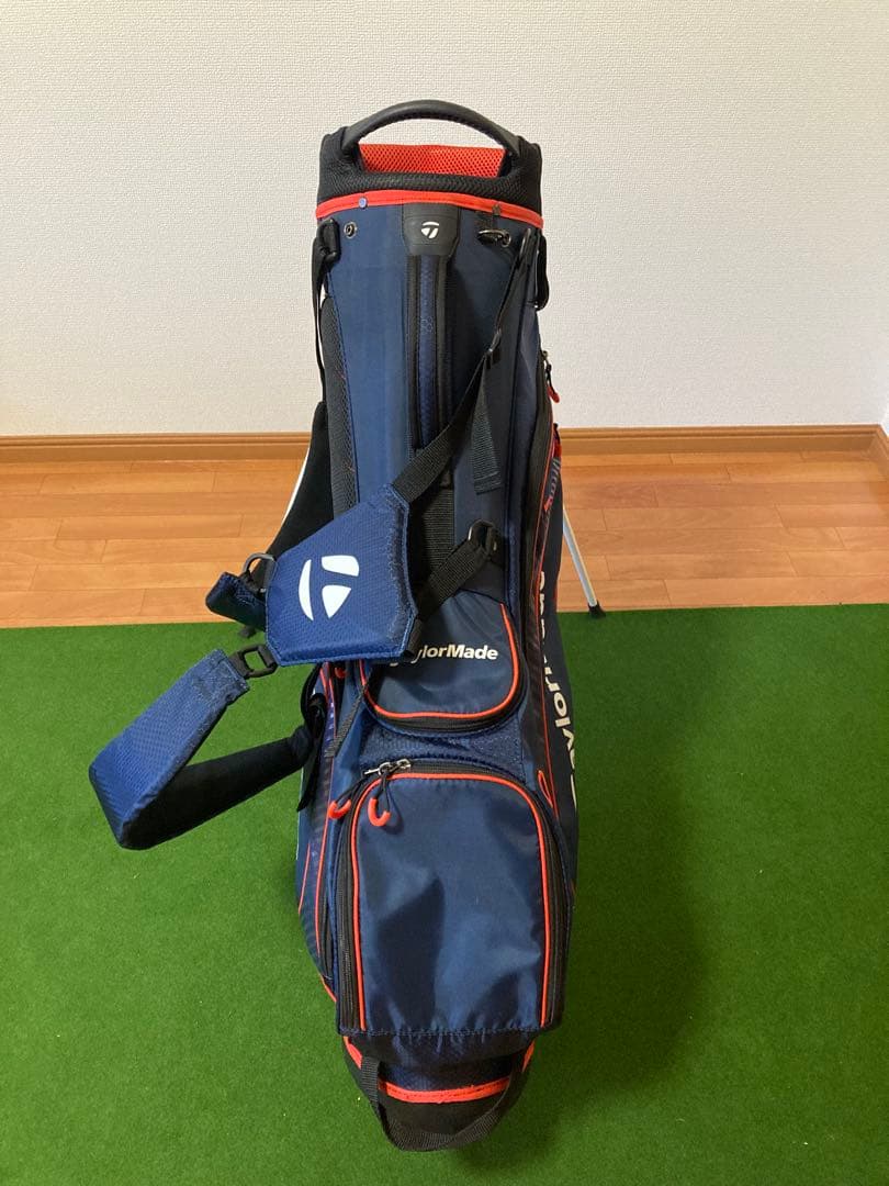 TaylorMade スタンドバッグ ネイビー/オレンジ