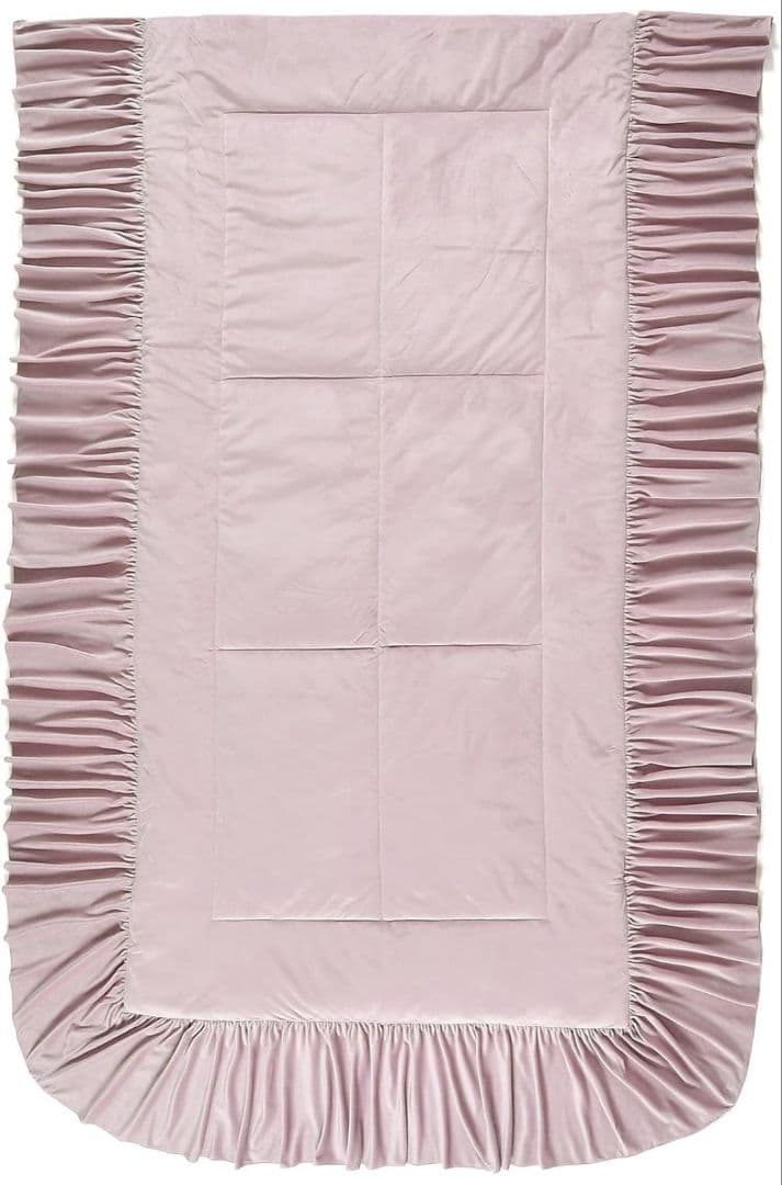 新品未使用シングル２個セット「フランフラン」WARMYフリルベッドパッド♡