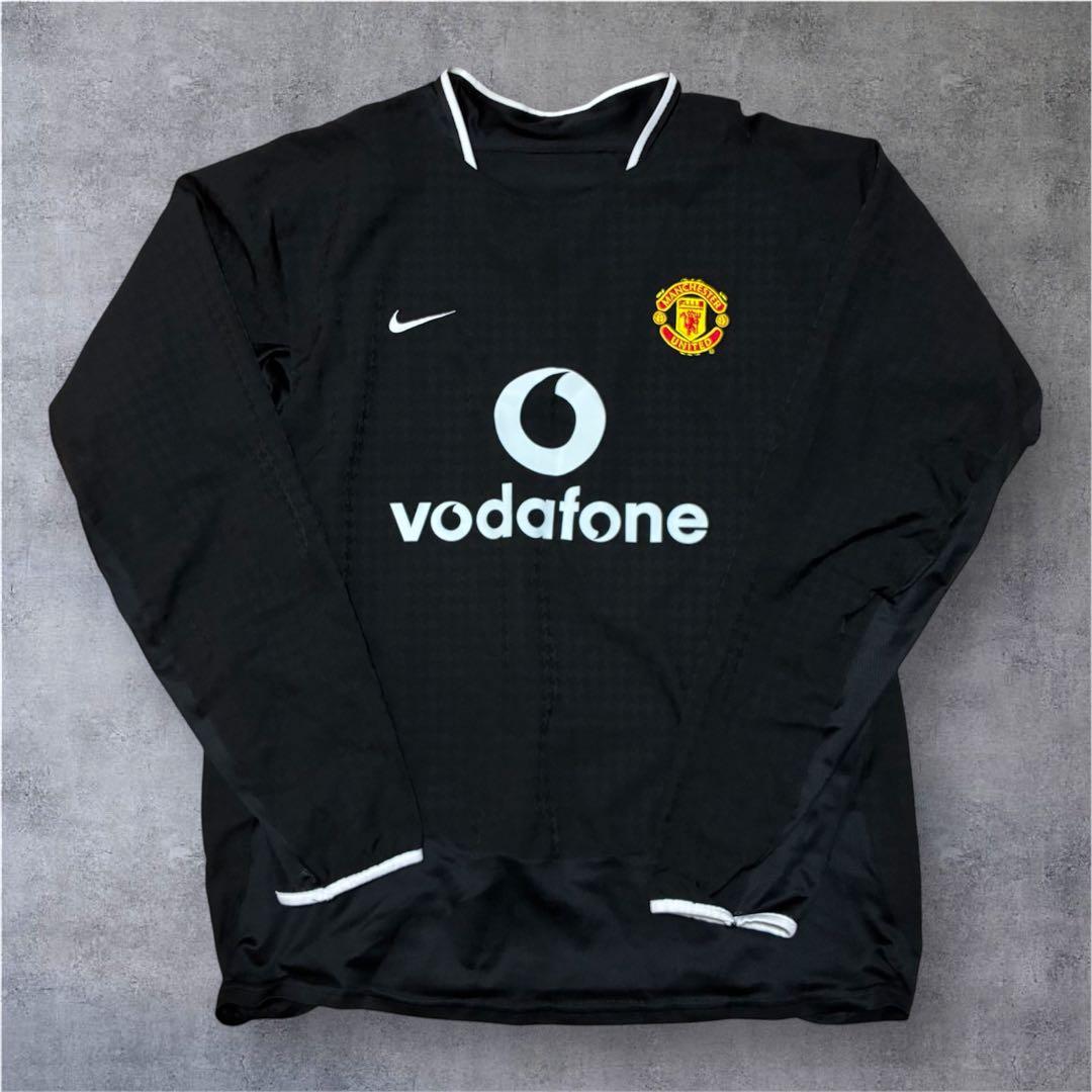 希少 マンチェスターユナイテッド ユニフォーム NIKE Vodafone 長袖
